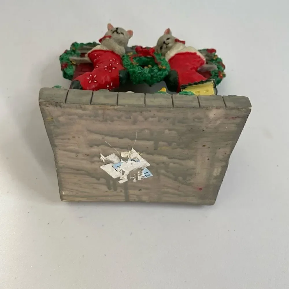 Christmas tea light holder| Fireplace tea light holder